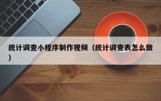七台河统计调查小程序制作视频（统计调查表怎么做）