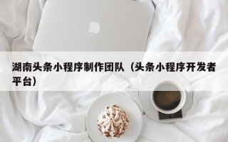 七台河湖南头条小程序制作团队（头条小程序开发者平台）